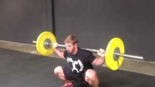 Snatch Press from Squat with Anthony PomponioJTSstrengthcom [upl. by Myles]