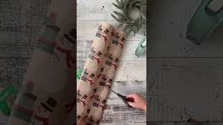 Make a gift bag from wrapping paper It’s actually easy to do giftwrappingideas giftideas [upl. by Nellad945]