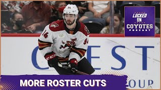 Coyotes Make More Roster Cuts Ahead of End of Preseason [upl. by Strohl936]