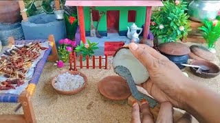 Mini fish masala recipe  Miniature cooking  Fish fry Miniature real cooking  tiny food [upl. by Aerdna]