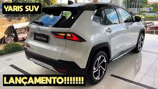 Novo Toyota Yaris Cross 2025 LANÇAMENTO do suv híbrido MAIS BARATO [upl. by Eiknarf]