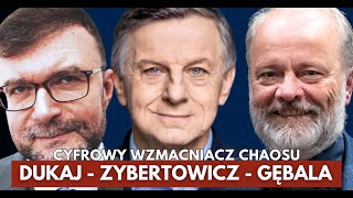 ZYBERTOWICZ DUKAJ GĘBALA Debata o książce Cyfrowy wzmacniacz chaosu Cichy zabójca nowoczesności [upl. by Ahtelat]