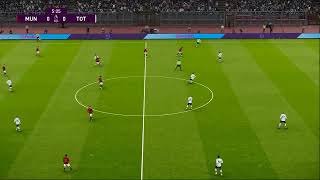 MAN UTD X TOTTENHAM  PES 21 GAMEPLAY [upl. by Pennebaker]