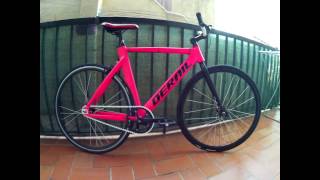 REVIEW DERAIL  AVENTON FIXIE FIXED GEAR [upl. by Naesal849]