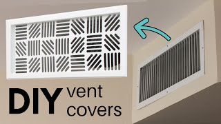 Replace Your UGLY Vent Covers  EASY DIY [upl. by Kiefer]