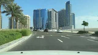 Ras al Khor road to Business Bay  DUBAI 4K drive [upl. by Avivah]