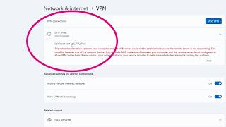 How to Fix quotCant Connect to L2TPIPsec VPNquot [upl. by Ignatius]