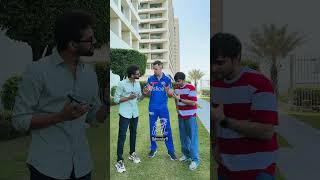 When Funcho met MI players  Mumbai Indians [upl. by Semadar]