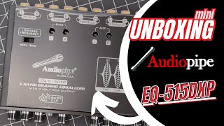 MINI UNBOXING Compact 5 Band Equalizer EQ515DXP by audiopipe [upl. by Thomas]