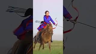 archery on horseback archery horseback [upl. by Enoyrt]