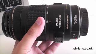 Canon 70300mm F456 IS lens review [upl. by Synn372]