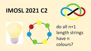 IMO shortlist 2021 C2  Colourful beads [upl. by Llehcear]