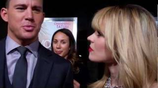 Channing Tatum and Rachel McAdams at the premiere of quotThe Vowquot [upl. by Einafats]