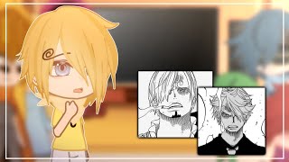 Vinsmoke react SanjiPart 1Sanji germa AUManga spoilers [upl. by Ediva]