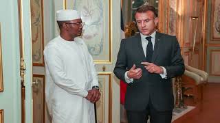 🔴URGENT👉🇹🇩Mahamat Idriss Deby Itno est reçu à lÉlysée par le Président Français EMacron [upl. by Winn]