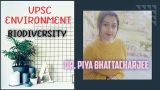 UPSC ENVIRONMENT BIODIVERSITY [upl. by Darla3]