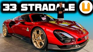 Alfa Romeo 33 Stradale First Look  £2 Million Supercar Up Close [upl. by Elleina]