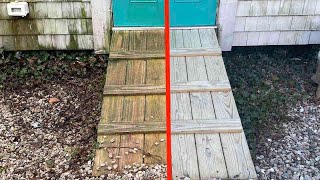 HOW TO Clean Decking Without Pressure Washer [upl. by Lativa]