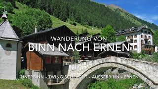 Wanderung von Binn durch die Twingischlucht nach Ernen [upl. by Ona]