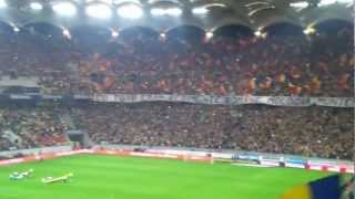 Romania national anthem  53000 fans in one voice [upl. by Hannahoj]