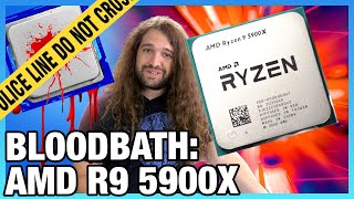 Multikill AMD Ryzen 9 5900X CPU Review amp Benchmarks  Gaming Workstation Overclocking [upl. by Socem]