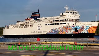 TRIP FROM TOBERMORY TO MANITOULIN ISLAND VIA FERRY MS CHICHEEMAUN [upl. by Ulu]