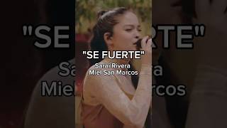 Se fuerte  Sarai Rivera ft Josh Morales [upl. by Inihor]