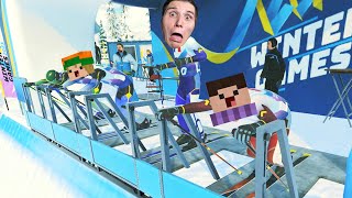 3 Youtuber bei den OLYMPISCHEN WINTERSPIELEN [upl. by Prem]