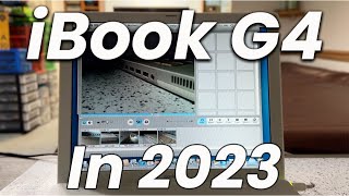 Using the iBook G4 in 2023 [upl. by Acilejna]