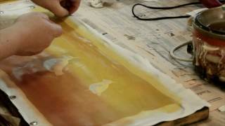 Heather Gatt  The Batik Process demonstration [upl. by Lind]