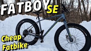 Budget Fatbike  The 2019 Specialized Fatboy SE Fat Bike [upl. by Alexa463]