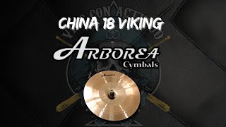 China 18 Viking Arborea Cymbals [upl. by Yztim]