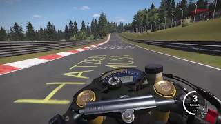 Nurburgring RECORD  Kawasaki Ninja ZX10R TOP SPEED [upl. by Letsyrc]