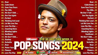 Bruno Mars Ed Sheeran The Weeknd Maroon 5 Adele Dua Lipa Rihanna  Billboard Top 50 This Week [upl. by Kaye241]