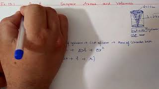 Chapter13 Ex131 Q8 Surface Areas and Volumes  Ncert Maths Class 10  Cbse [upl. by Meehyrb]