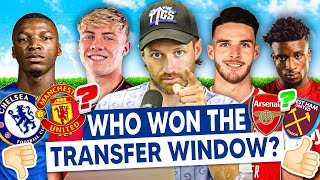 WHO WON THE SUMMER TRANSFER WINDOW  PREMIER LEAGUE 2324 [upl. by Held5]