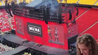 MUNA  FULL CONCERT Arrowhead Stadium Kansas City MO  772023 [upl. by Phalan327]