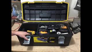 My product review Stanley FatMax Structural Toolbox [upl. by Suoivatnod]