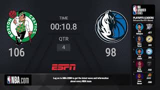 Boston Celtics vs Dallas Mavericks NBAFinals presented by YouTube TV Game 3 on ABC Live Scoreboard [upl. by Francisco]