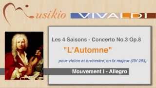 Apprendre la Musique  Les 4 Saisons de Vivaldi  LAutomne [upl. by Dnalyram]