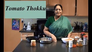 Tomato Thokku  தக்காளி தொக்கு [upl. by Rasec]