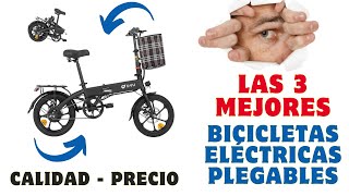 ✔️ Las 3 MEJORES Bicicletas Eléctricas Plegables BARATAS de Amazon 2024 ✔️ CalidadPrecio [upl. by Anidene686]