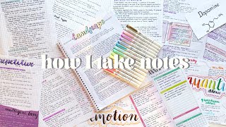 How to take aesthetic notes for ✨lazy students✨ notetaking  study tips [upl. by Githens]