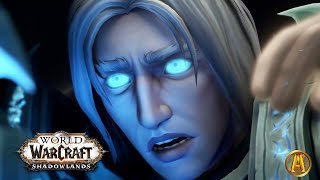 Anduin Frees Arthas Cinematic  Sylvanas Last Words To Arthas WoW Dragonflight Lore [upl. by Tracay112]