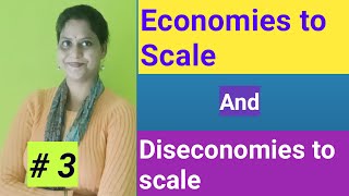 What are the economies and diseconomies of large scale in production [upl. by Adora630]