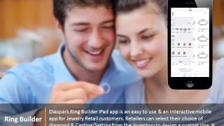Diaspark Mobile Apps for Jewelry Manufacturers Retailers Diamond Dealers [upl. by Nwahsyar787]