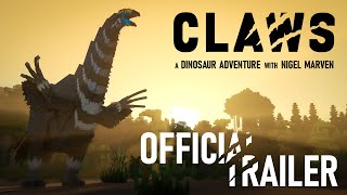 CLAWS — Minecraft Dinosaur Addon  Release Date Reveal [upl. by Enorel]