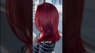 Hair Color Transformation  Transformacion de Cabello Rojizo haircolortransformationshorts [upl. by Kcirdek404]