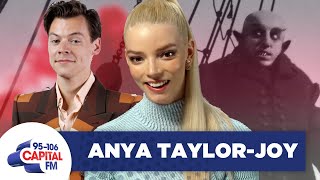 Anya TaylorJoy Talks About Harry Styles Dropping Out Of Nosferatu 🧛🏻‍♂️  FULL INTERVIEW  Capital [upl. by Nored]