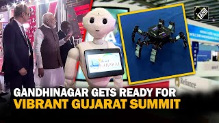 Gujarat Gandhinagar gets ready for Vibrant Gujarat Summit [upl. by Razaele163]